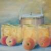 TItle: "Canned Peaches"
Artist: Donna Good
Media:Acrylics on Canvas