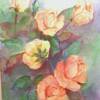 Title: Roses of Gold       
Media: Watercolor
Artist: Estelle Fisher