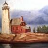 Title: Lighthouse
Media: Oil glaze
Artist: Mary Blosser