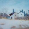 Title: Small Barns in Late Winter
Media: Oils on Canvas
Artist: Ruth Bidwell